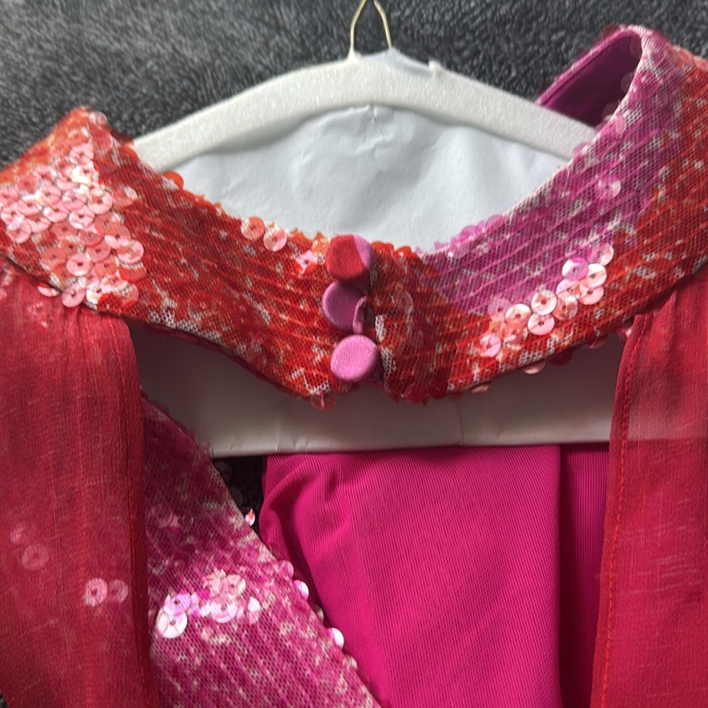Lodi Layered Silk & Sequin Maxi Dress By Silvia Tcherassi - Picture 9 of 12